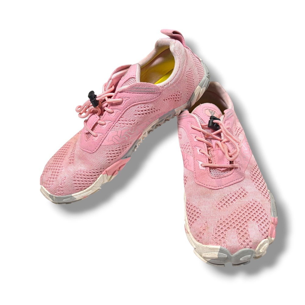 WHITIN Barefoot Trail Running Shoes 41 Pink Wide Toe Box Minimalist Sneakers